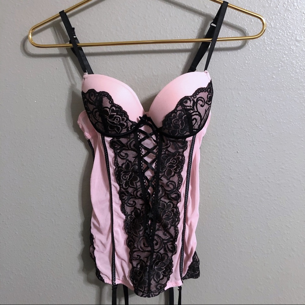 Sexy Blush Pink Push Up Lingerie size Sm